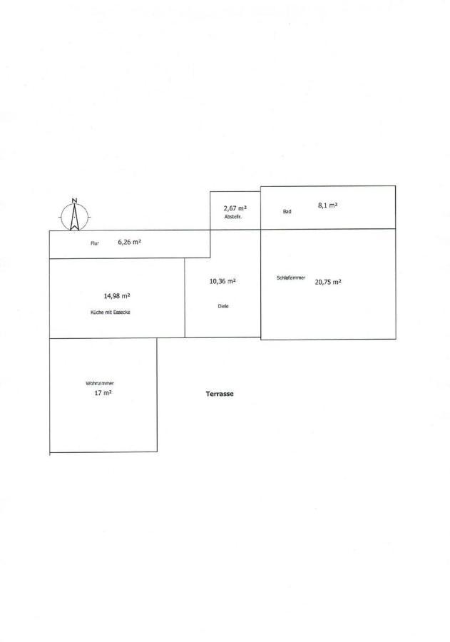 לוסהיים Ferienwohnung Zum Deichgrafen מראה חיצוני תמונה